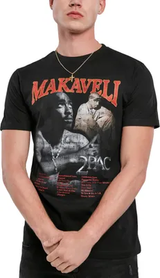 Zdjęcie produktu dla Męska koszulka Mr. Tee Tupac Makaveli Tee, czarna – rozmiar S
