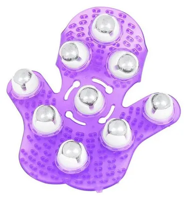Image de Verk 24066 Gant de massage violet