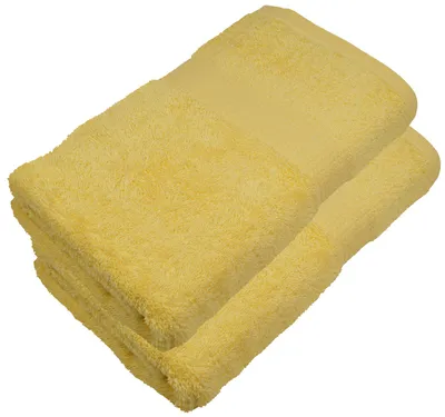 Produktbild von 2er Pack Saunatücher 80 x 200 cmMIA-A00-SAT-80x200-GELB-2