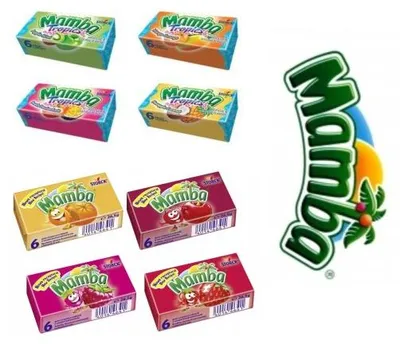 Zdjęcie produktu dla Guma rozpuszczalna Mamba o smaku owocowym 26,5 g