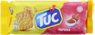 Produktbild von Tuc Paprika Cracker 100g Salzgebäck mit würziger Paprikanote Knabbergebäck