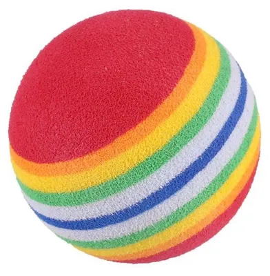 Productafbeelding van Surtep Animals Regenboogbal voor hond of kat