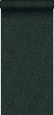 Produktbild von Origin Wallcoverings Tapete 3D-Muster Schwarz 50 x 900 cm