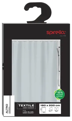 Immagine prodotto di Spirella 7610583190253, Monocolore, Anello, Poliestere, Blu, 30 °C, 1800 mm