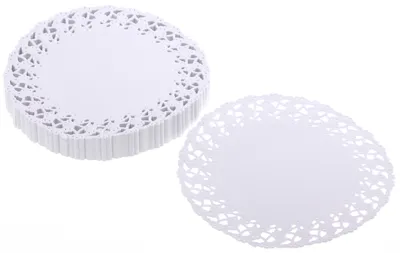 Produktbild von Tortenspitzen rund 16 cm 250 Stück weiss