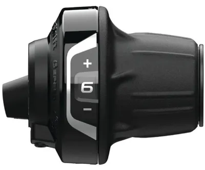 Obrázek produktu pro Přehazovačka (pravý) 6 rychlostí Shimano Tourney SL-RV400 - černá/stříbrná