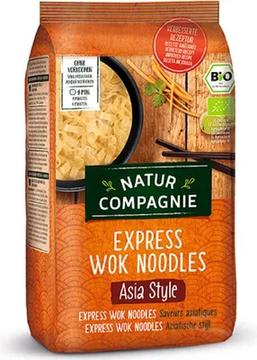 MAKARON (SEMOLINOWY) WOK W STYLU AZJATYCKIM BIO 250 g - NATUR COMPAGNIE