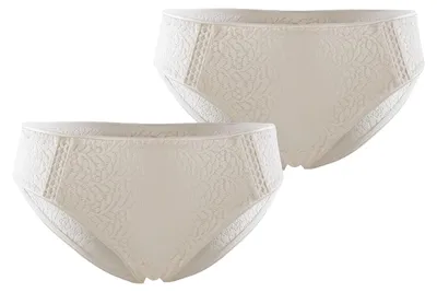 Produktbild von DIM Damen Slip 2-Pack Mode - perlmutt - Größe 42