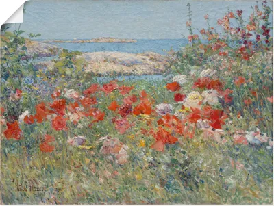 Produktbild von ARTland Poster Celia Thaxters Garten 1890. Größe: 60x45 cm
