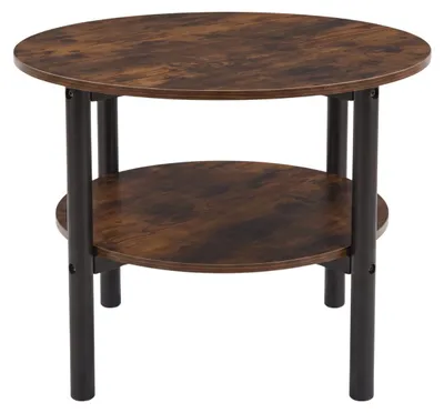Obrázok produktu pre Kруhlý konferenčný stolík, dvojposchodový, priemer 60 cm × výška 45 cm