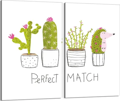 Obrázek produktu pro Skleněný keramický kryt varné desky, 2 kusy, 30x52, Cactus White