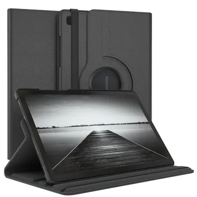 Produktbild von EAZY CASE - Tablet Hülle fürSamsung Galaxy Tab A7 Schutzhülle, Tablet Case 360° drehbar in Schwarz