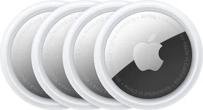 Produktbild von Apple AirTag Bluetooth Silber, Weiß