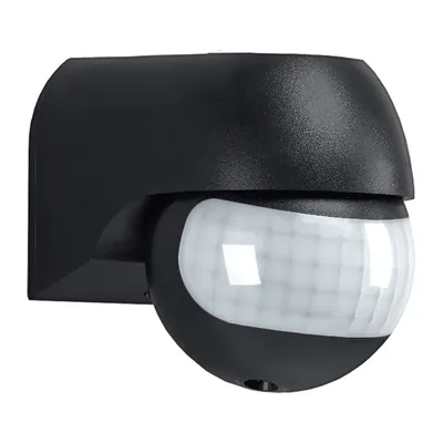 Obrázek produktu pro PIR čidlo 180° nástěnné černé SOLIGHT WPIR04-B