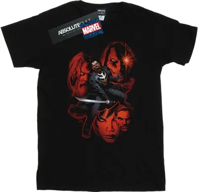 Produktbild von Marvel - T-Shirt für Herren BI43395 (M) (Schwarz)