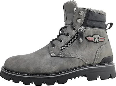 Produktbild von Dockers by Gerli Herrenschuhe Stiefel Warmfutter Stiefel Grau Freizeit, Schuhgröße:45 EU