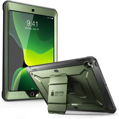 Produktbild von Schutzhülle für iPad 10.2 Zoll Grün mit Displayschutz und Ständer