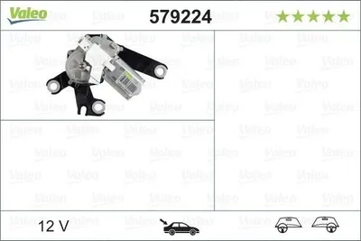 Zdjęcie produktu dla Silnik Wycieraczek Peugeot 206, 206 08.98- Tył