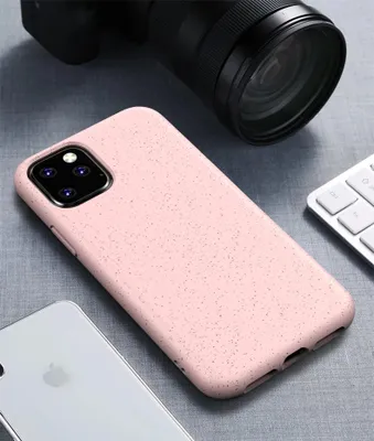 Produktbild von Mobigear iPhone 11 Hülle, umweltfreundliche Schutzhülle – Rosa