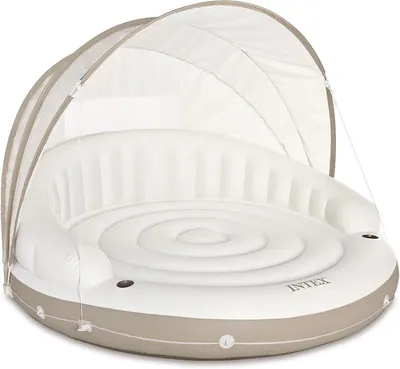 Produktbild von Intex Luxus-Inselbett mit Sonnendach 199x150 cm