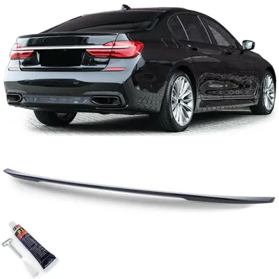 Produktbild von Heckspoiler Spoilerlippe Schwarz Glanz mit ABE für BMW 7er G11 G12 2014-2017