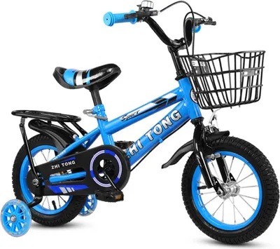 Produktbild von 12/14/16 Zoll Kinder Fahrrad Jungen Mädchen Kleinkind Fahrrad verstellbare Höhe Kind Fahrrad mit abnehmbarem Korb für 2-7 Jahre alt