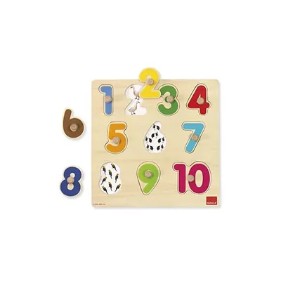 Immagine prodotto di Numeri del puzzle di legno Goula