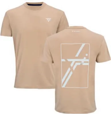 Produktbild von Tecnifibre Graphic 2025 Kurzarm-t-shirt Beige M Mann Beige M