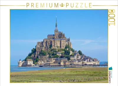 Produktbild von CALVENDO Puzzle Mont Saint-Michel | 1000 Teile Lege-Größe 64x48cm Foto-Puzzle für glückliche Stunden