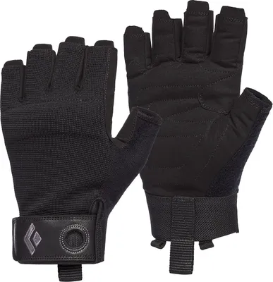Produktbild von Black Diamond Climbing Gloves Crag Half-Finger Gloves schwarz r. S (BD8018640002SM_1)
