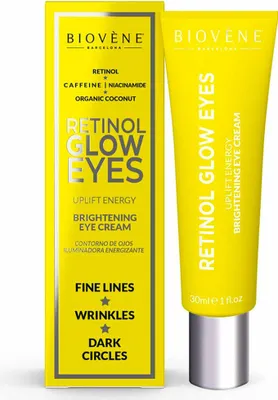 Image de Biovène Retinol Glow Eyes Crème éclaircissante pour les yeux 30ML