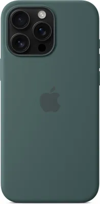 Produktbild von Apple iPhone 16 Pro Max Hülle - Silikon - Soft Case, Backcover - Grün