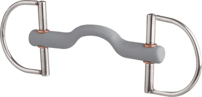 Produktbild von Beris Bits D-Ring Trense Zungenbogenstange Soft 18 mm Stangengebiss 140 mm
