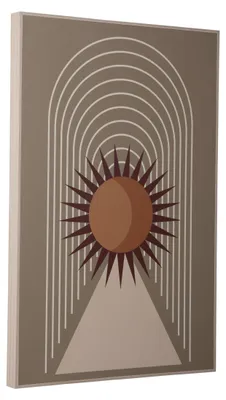 Produktbild von WANDOBJEKT Arco Sol - Mehrfarbig - 3/40/60 cm