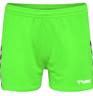 Produktbild von hummel hmlAUTHENTIC Poly Shorts Woman, Green Gecko, S