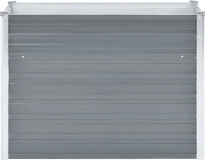 Produktbild von "2026 Aktion"Garten-Hochbeet - CLORIS - Pflanzkasten - Verzinkter Stahl 100x40x77 cm Grau - DEMöbel4265077