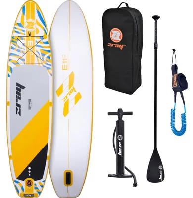 Produktbild von ZRAY SUP All Around Classic E11 Stand Up Paddle Board 335x81x13 cm Komplettset gelb