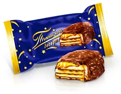 Produktbild von Schokokonfekt - Temnaja Notsch, mit Schokoladencremefüllung, Nevskij Konditer, 300 g