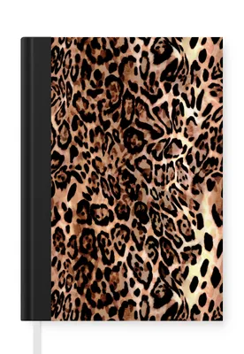 Obrázek produktu pro MuchoWow Zápisník Diář Rozpočet A5 Zvířecí potisk - Leopardí - Design -