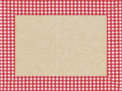 Produktbild von PROnappe 400 Platzsets Leinen Vichy mehrfarbig 30.0 x 40.0 cm