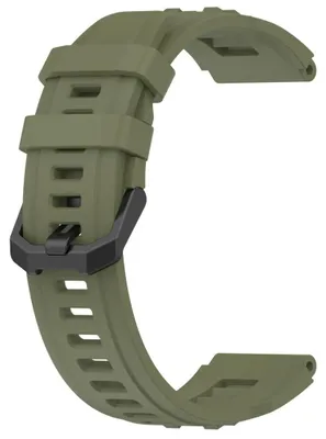 Produktbild von OEM Ersatz-Silikonarmband Amazfit T-Rex Ultra Armeegrün