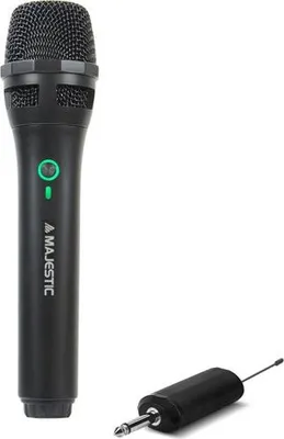 Image de Nouveau microphone sans fil Majestic UHF MIC-601W avec portée de 20m