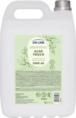 Zdjęcie produktu dla Mydło w płynie On Line Aloes 2w1 5 l