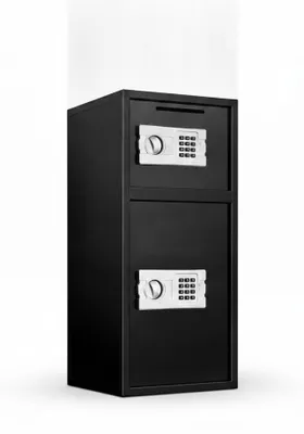 Produktbild von InAndOutdoorMatch - Elektronischer Tresor - 2-lagig - Schwarz, KI-generiertes Bild