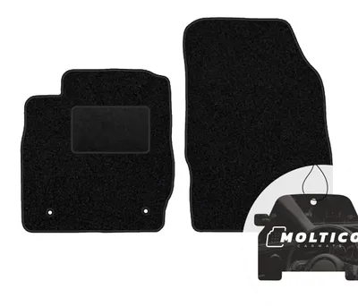 Produktbild von Vorne Auto Fußmatten Velours passend für: Ford Fiesta VI MK7 lift 2011-2017