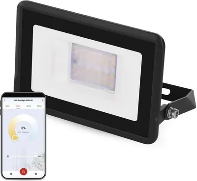 Image de EMOS GoSmart Spot LED RGB+CCT 20W IP65 avec WiFi ZSW100