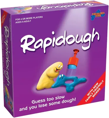 Rapidough Partyspiel – Modelliermasse-Scharaden – 300 Karten