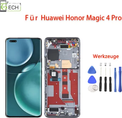 Produktbild von Original Huawei Honor Magic 4 Pro LGE-NX1 LCD Display mit Rahmen Bildschirm