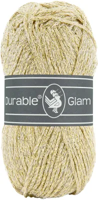 Produktbild von Durable Glam Garn 130m 50g Häkel Strick für kreative Projekte