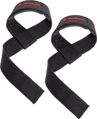 Produktbild von Harbinger Padded Baumwolle Riemen Schwarz Schwarz One Size